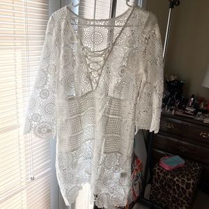 Women lace dress